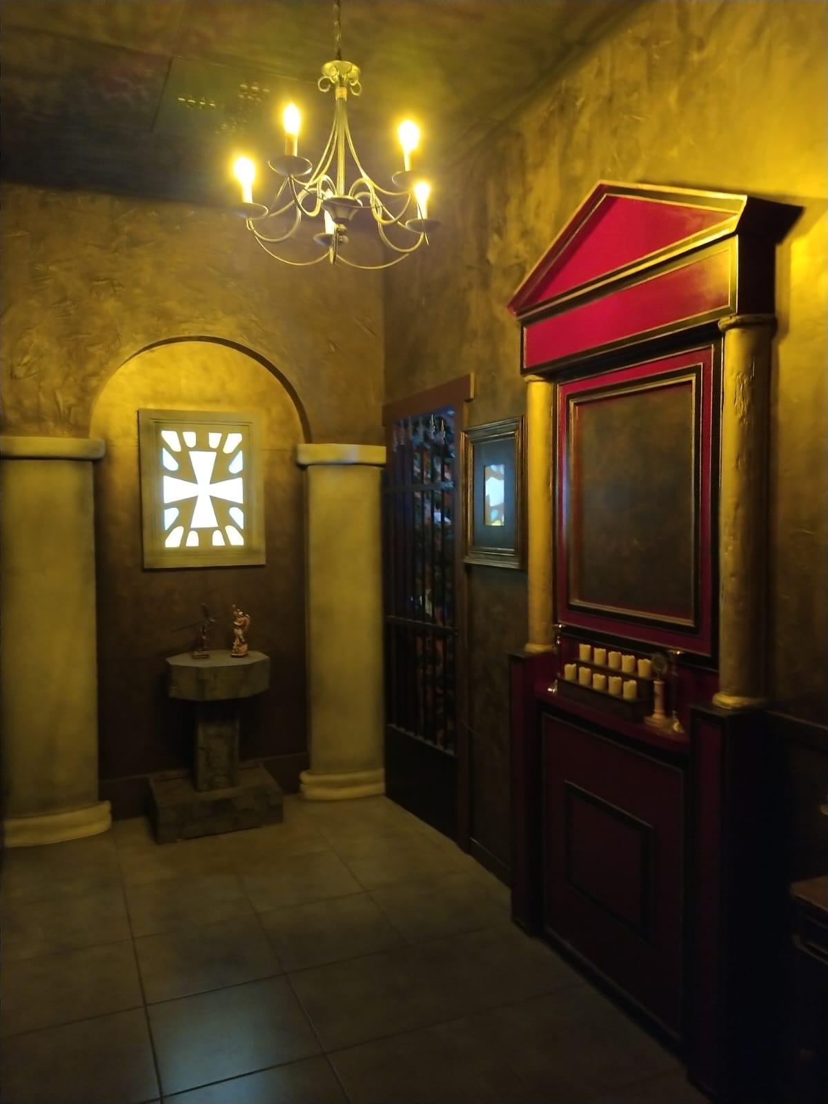 Construcción del set principal